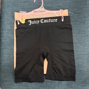 Juicy Couture Women’s Size S Black and Tan Shareware  Underwear 2 pairs New